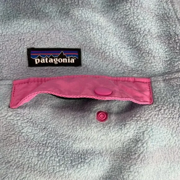 Patagonia Lightweight Synchilla Snap-T Pullover Eucalyptus Fronds Berlin Blue M - Picture 7 of 16